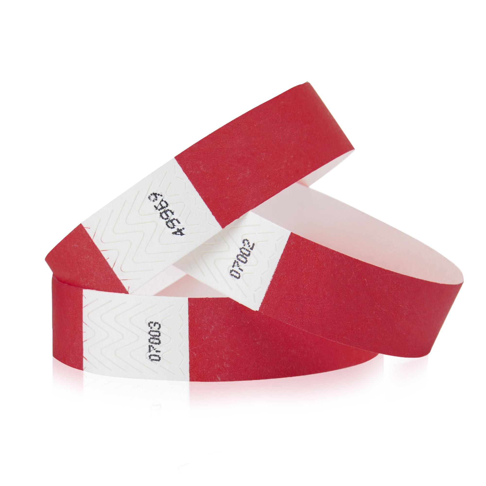 1,000 WristCo 10 Color Variety Pack Tyvek Wristbands for Events - Comfortable Tear Resistant Paper Bracelets ID Wrist Bands for Concerts Festivals Admission Party Identification