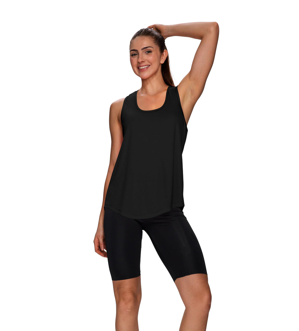 WIHOLL Workout Tops for Women Summer Athletic Tank Tops Sleeveless Shirts Beach Lightweight Gym Clothes
