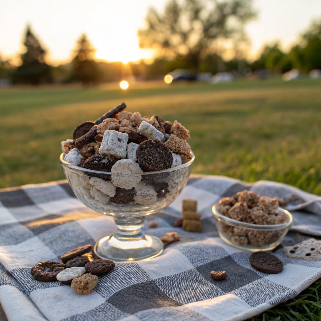 Chex Mix Muddy Buddies, OREO Cookies and Cream Snack Mix, 9 oz