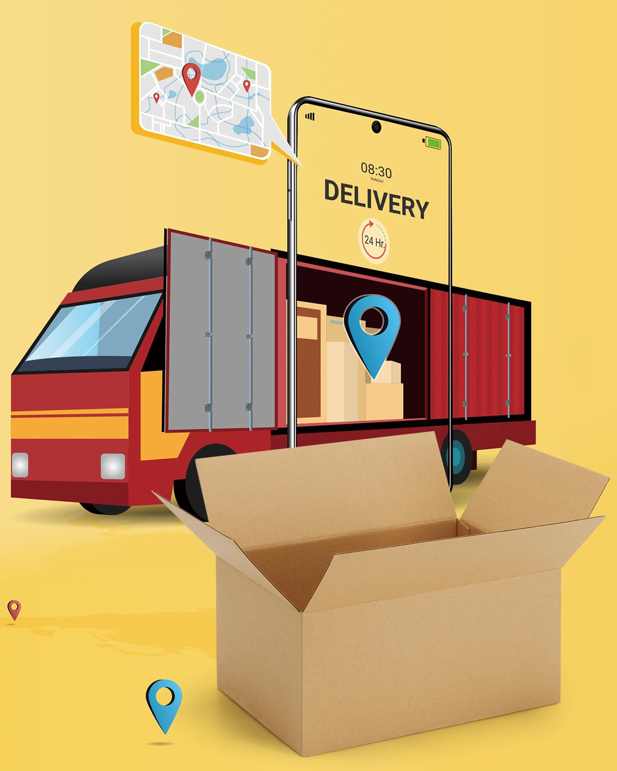 40-Pack-Small-Shipping-Boxes-6x4x4, Corrugated-Cardboard-Boxes-for-Packaging-Small-Business, Brown-Boxes-Mailers