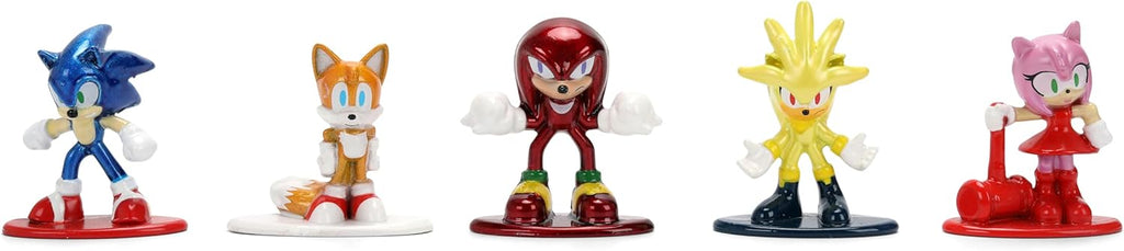 Jada Sonic The Hedgehog Nano Metalfigs 18 Pack Series 2 Die-Cast Figure Set – Includes Sonic, Shadow, Amy Rose, Rouge Toys