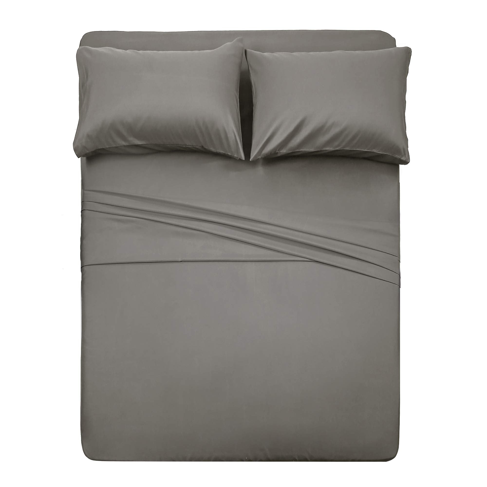 Best Season Bed Sheet Set - 1 Flat Sheet,1 Fitted Sheet and 1 Pillow Cases, Extra Soft Luxury Bedding Set,Deep Pockets,Wrinkle,Fade Resistant - Hypoallergenic- 3 Piece (Twin,Baby Blue)