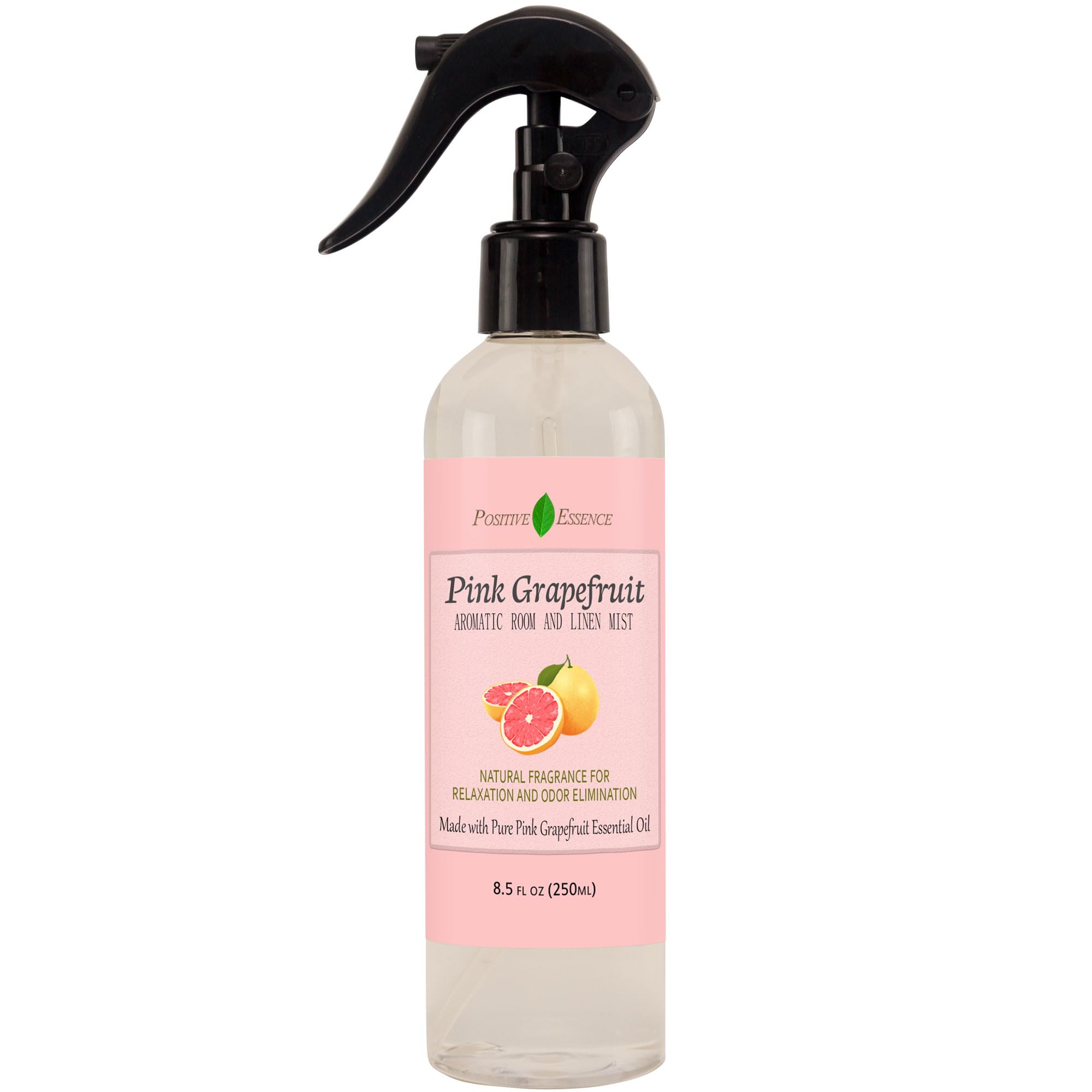 Linen and Room Spray Gift Set, (Lavender, Lemongrass, Rose, & Peppermint), Natural Air Freshener Made with Pure Essential Oils & Minimal Ingredients, Perfect Bathroom Spray or Room Mist, 4-Pack