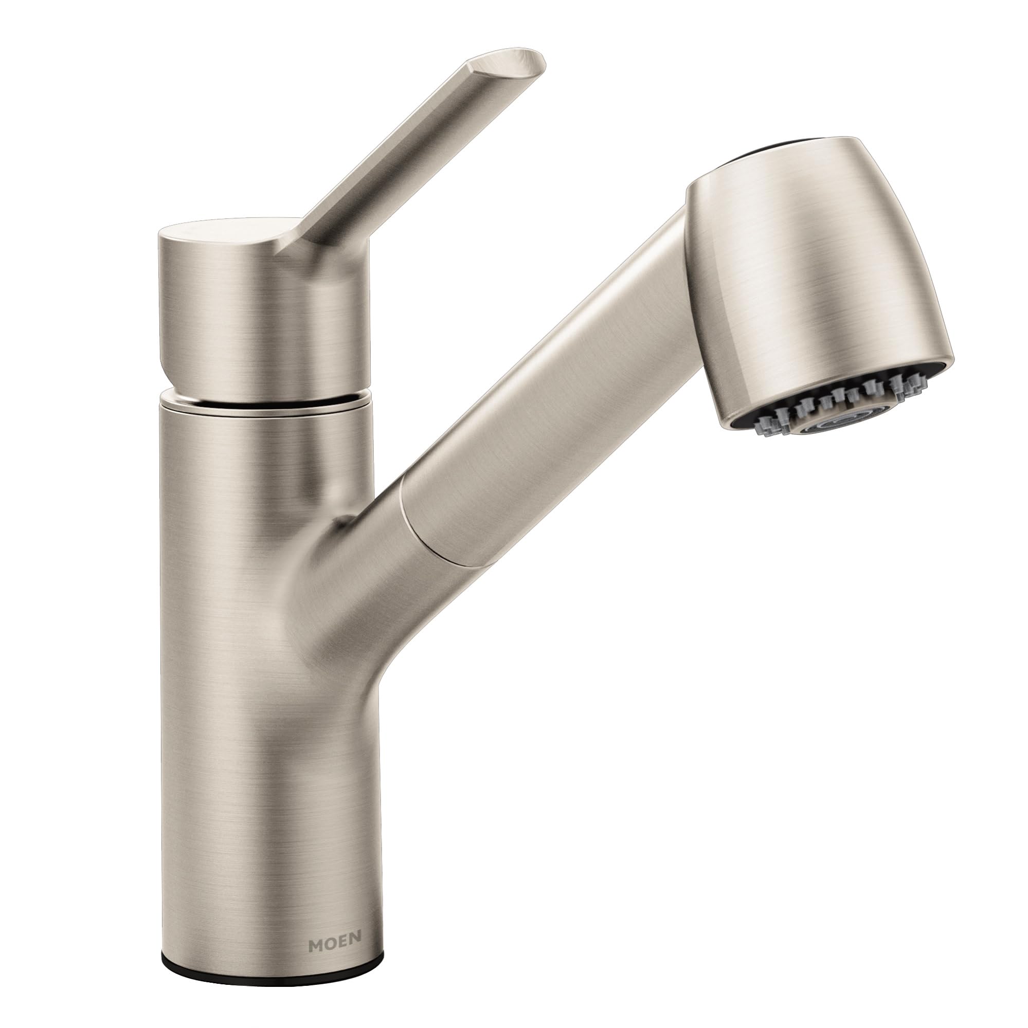 Moen Chrome Method One-Handle Pullout Modern Kitchen Faucet with Power Clean, 7585C