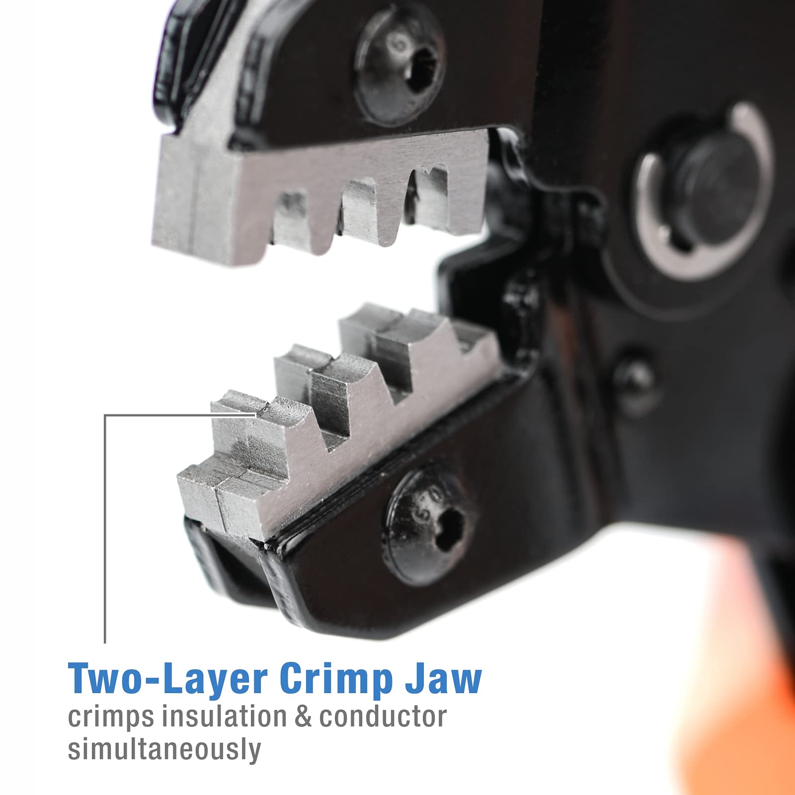 iCrimp IWS4 Solar PV Connector Crimping Tools for AWG14-10 (2.5/4/6mm²) Solar Panel PV Cable with Wire EDM Die