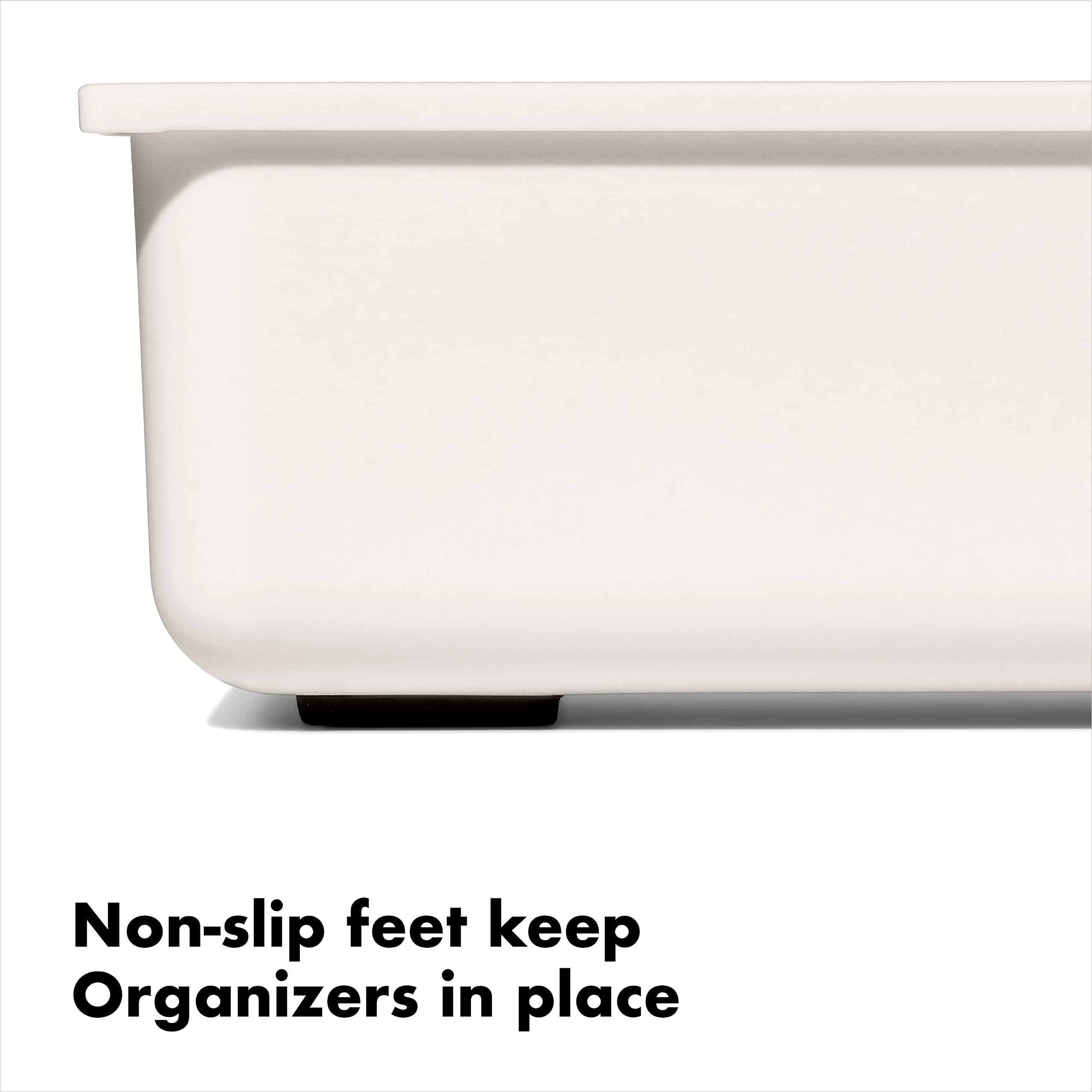 OXO Good Grips Drawer, Large Expandable Kitchen Tool Organizer, White