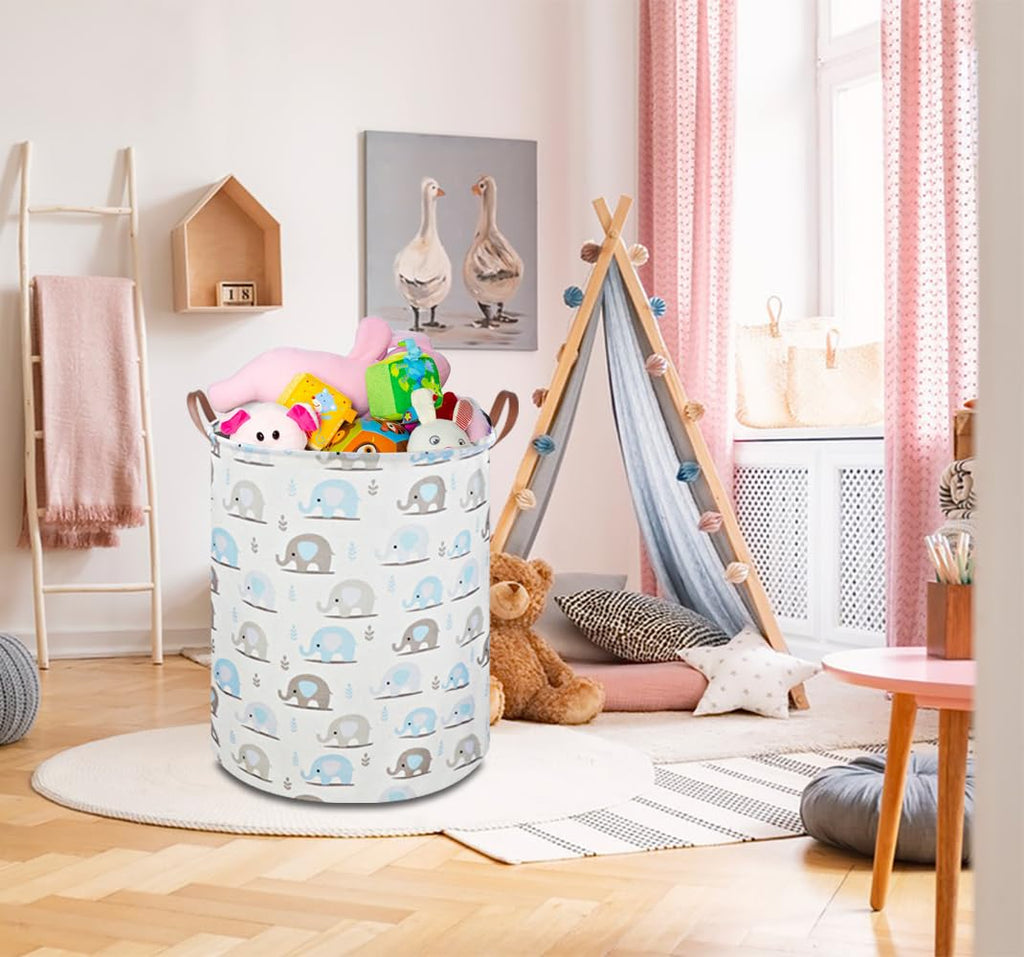 NTAOHAMPER Laundry Hamper, Laundry Basket, Waterproof Storage Bin for Bedroom, Clothes Organizer Basket, Books Box, Room Decor(Animal)