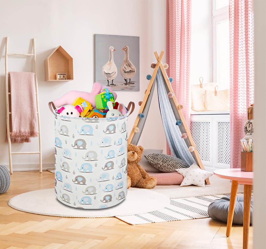 NTAOHAMPER Laundry Hamper, Laundry Basket, Waterproof Storage Bin for Bedroom, Clothes Organizer Basket, Books Box, Room Decor(Animal)