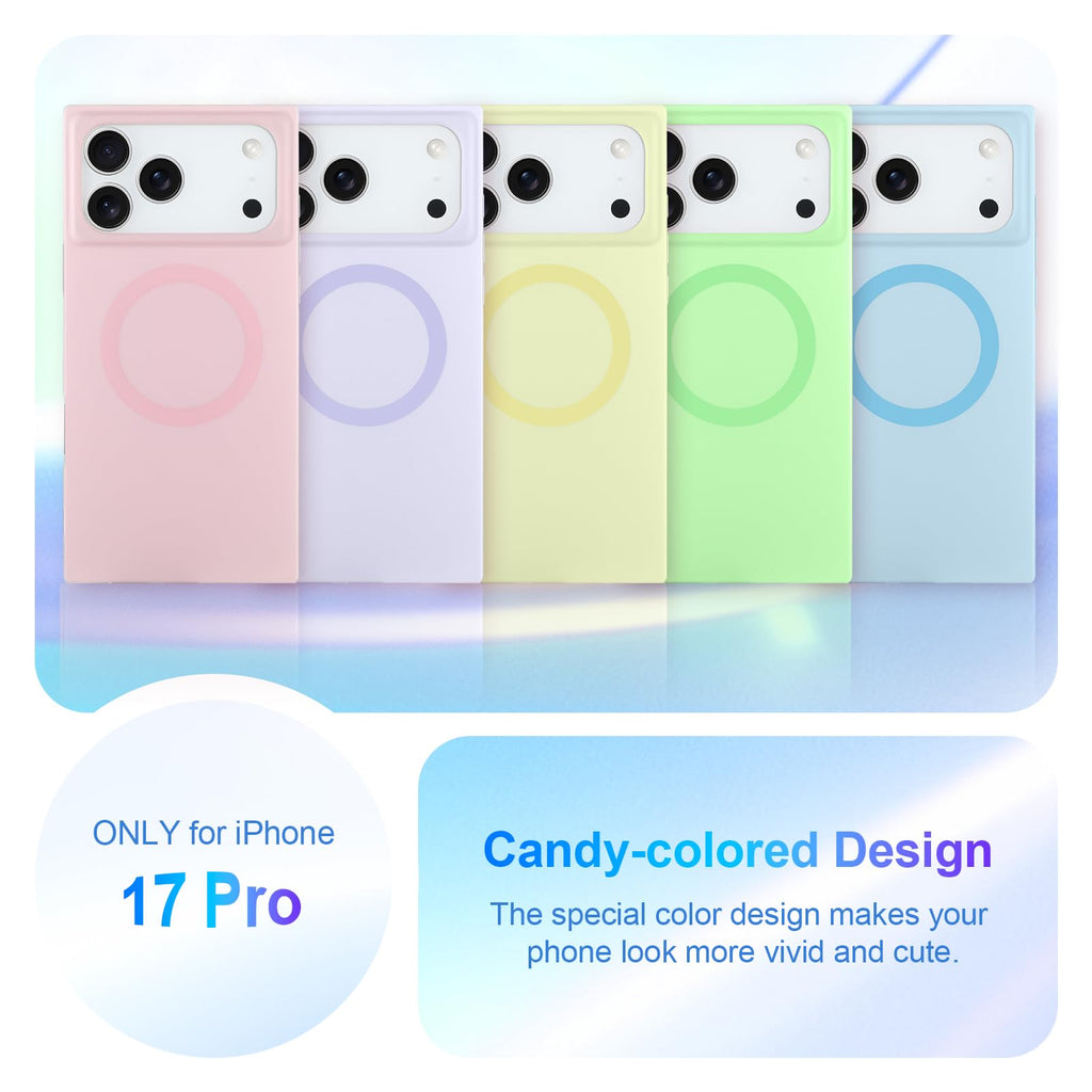 Cute Case for iPhone 13 Pro Case for Women Girls with Iridescent Cloud Pattern Design, Aesthetic Trendy Girly Matte Glitter Sparkly Rainbow Rectangle Protective Phone Cover, Sun Set Sky