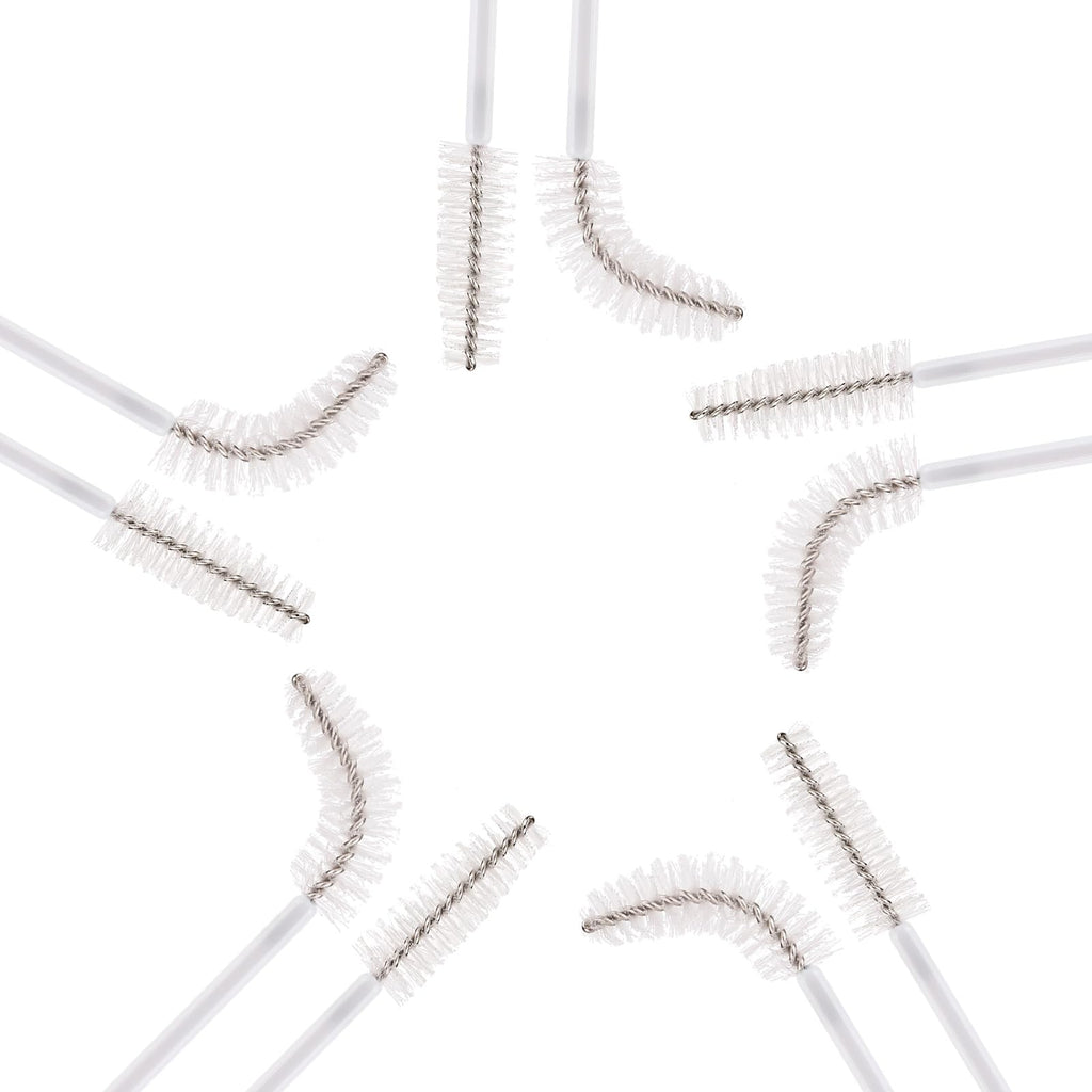 Tbestmax 500 Disposable Mascara Wands Eyelash Brush Spoolies for Eyebrow Eye Lash Extension, Makeup Brushes Applicators Kits - 5 Colors