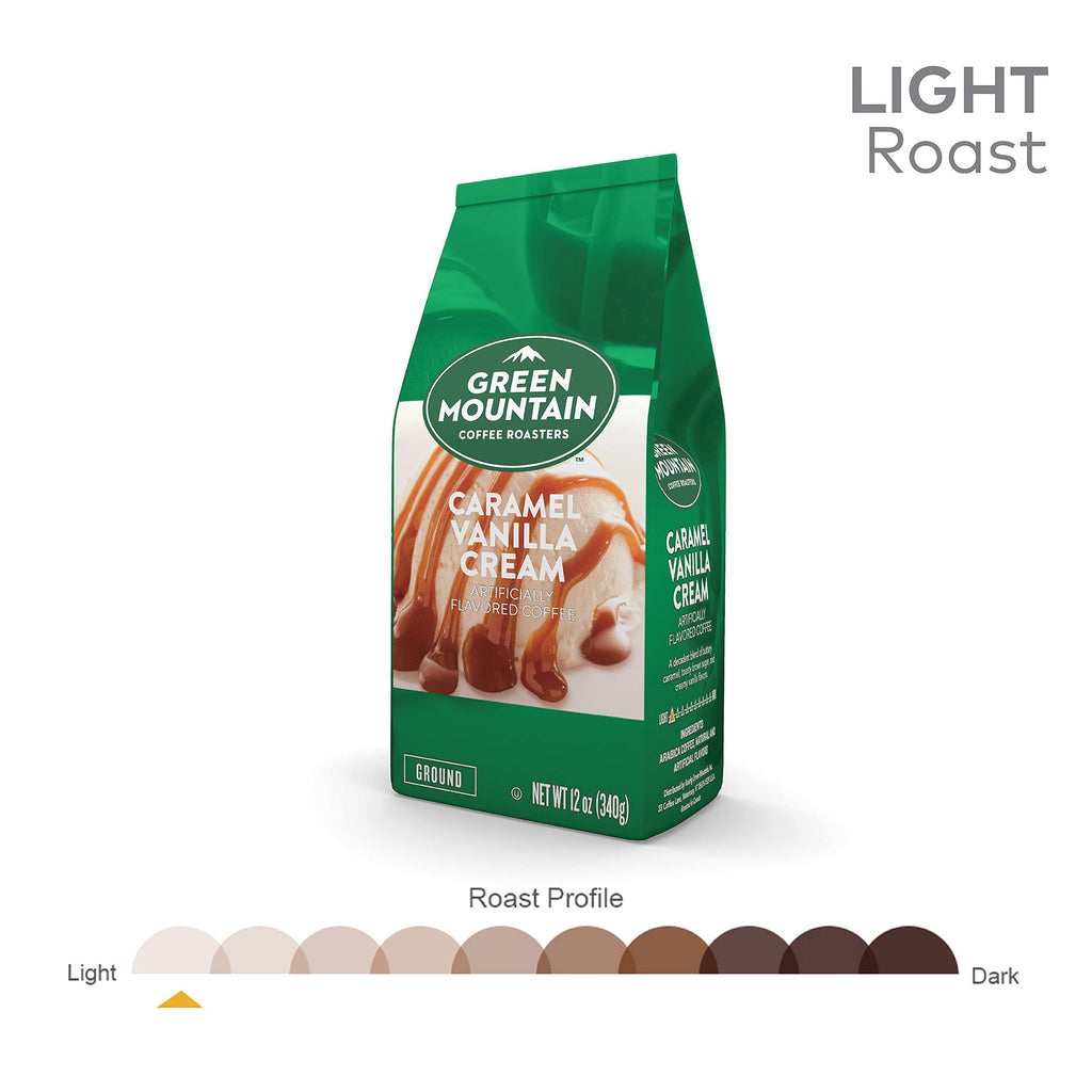 Green Mountain Coffee Roasters Wild Mountain Blueberry, Ground Coffee, Flavored Light Roast, Bagged 12 Oz, 1 Count