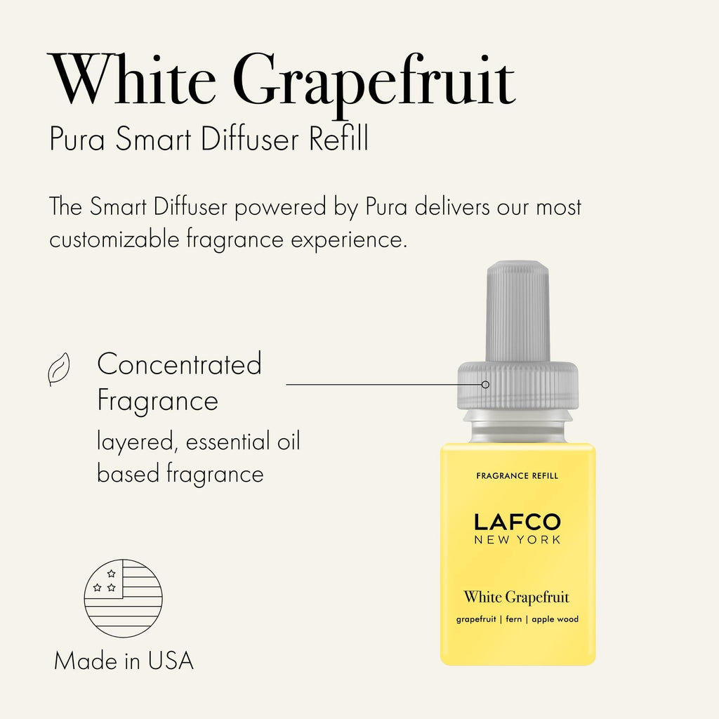 LAFCO New York Pura Smart Device Refill, Big Sky - Pack of 2 - Each Vial Delivers Up to 2 Weeks of Fragrance Life - Made in the USA