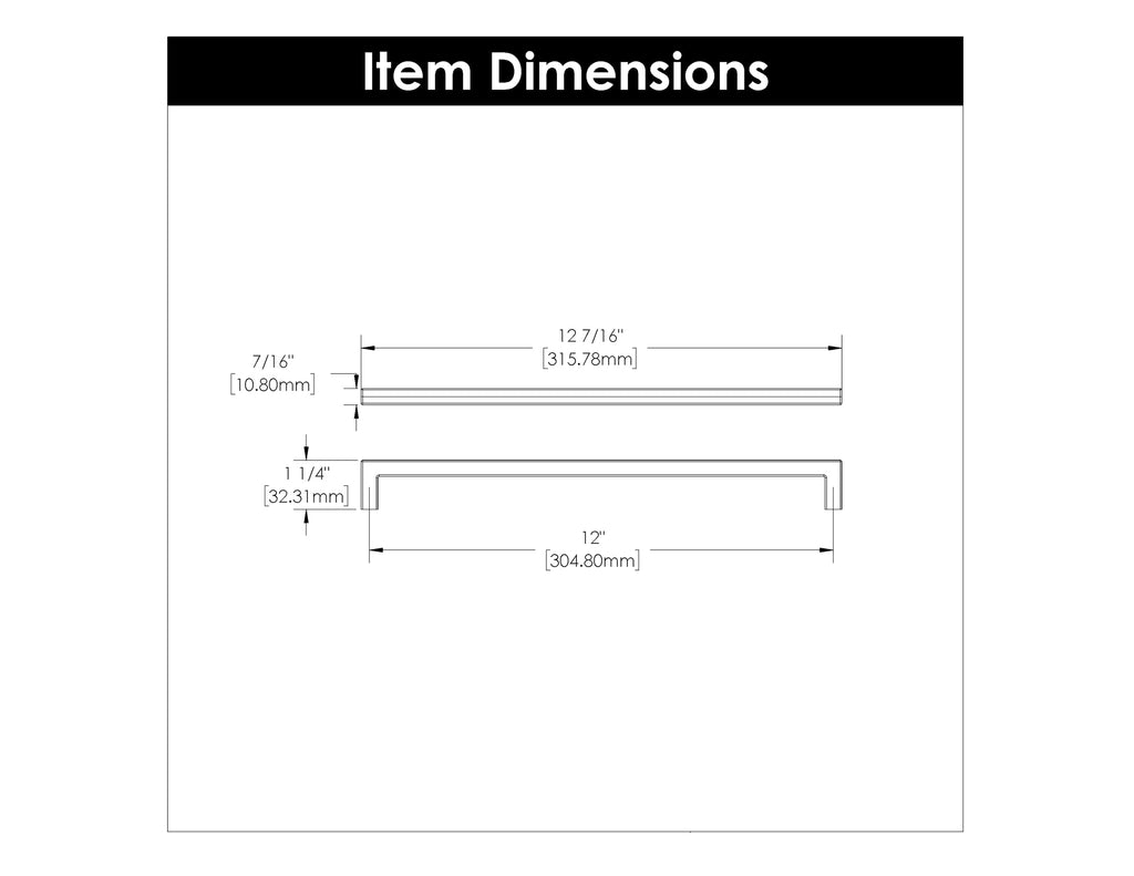 Hickory Hardware Solid Core Kitchen Cabinet Pulls, Luxury Cabinet Handles, Hardware for Doors & Dresser Drawers, 3 Inch Hole Center, Brushed Golden Brass, Skylight Collection (Pack of 1)
