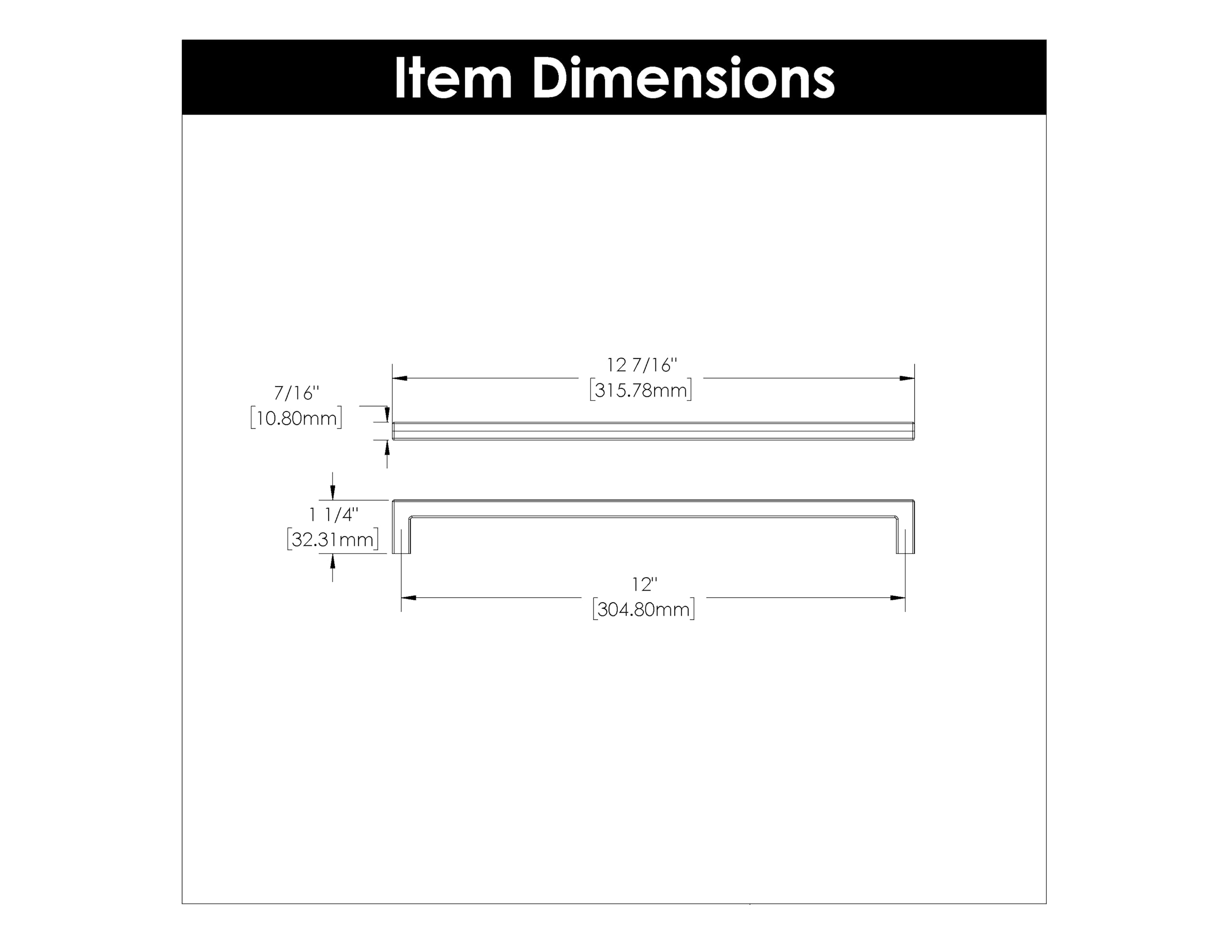 Hickory Hardware Solid Core Kitchen Cabinet Pulls, Luxury Cabinet Handles, Hardware for Doors & Dresser Drawers, 3 Inch Hole Center, Brushed Golden Brass, Skylight Collection (Pack of 1)