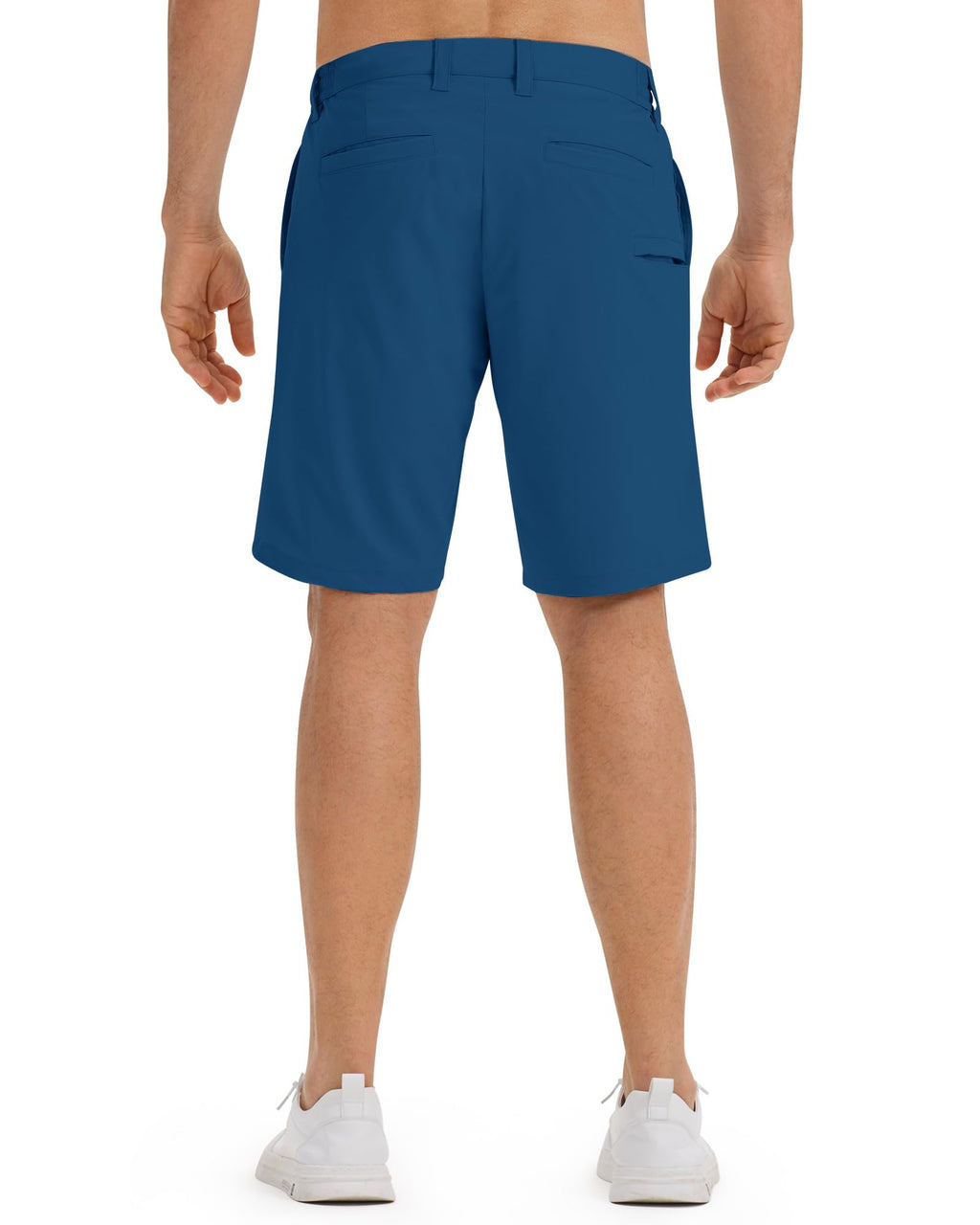 33,000ft Men's Golf Shorts 9" Dry Fit Stretch Golf Short UPF 50+ Lightweight Flat Front Golf Shorts with Pockets