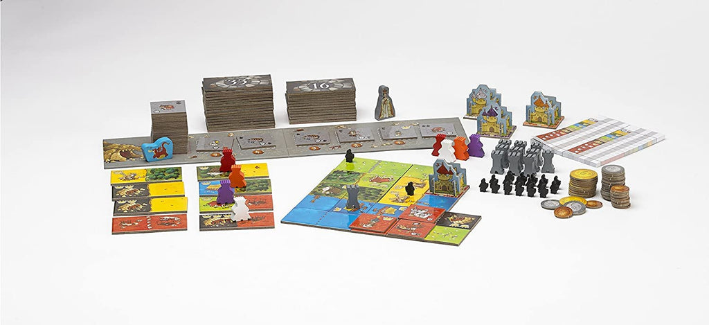 Tabletop Strategy Game, My First Kingdomino, Fun Kids & Adults Family Fantasy Board Game, 2-4 Players, Ages 5+, Dragomino by Blue Orange Games