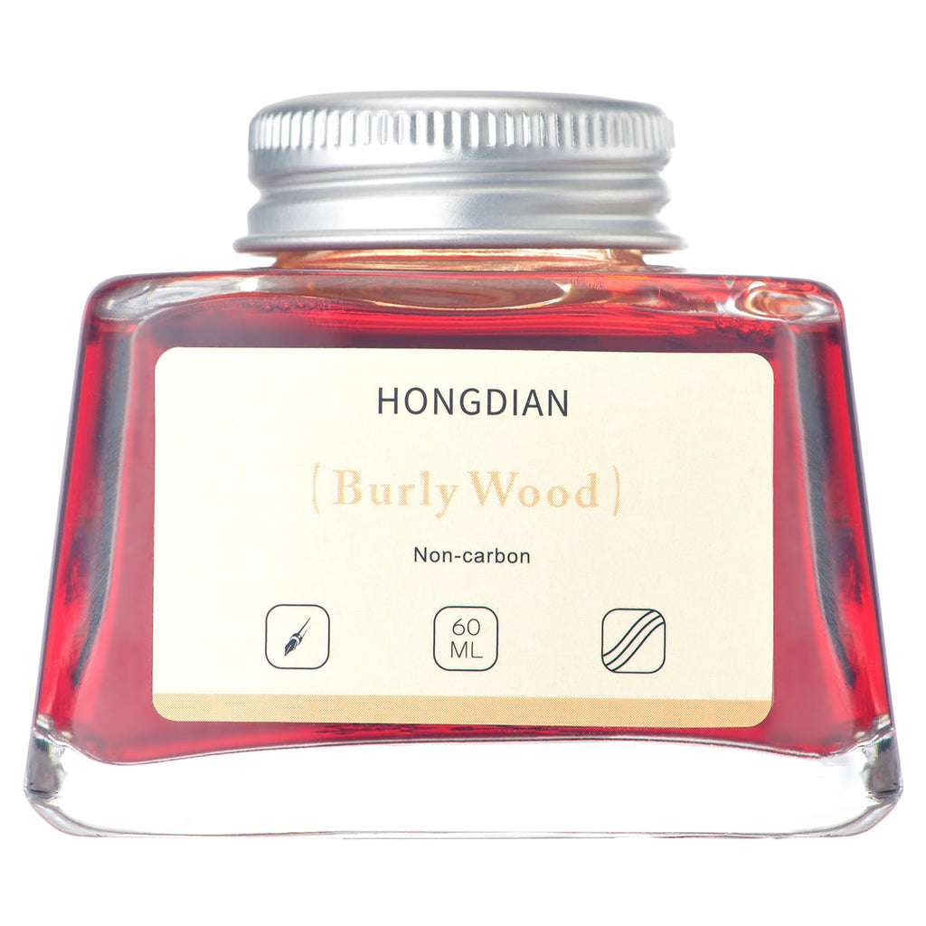 Asvine Hongdian Fountain Pen Bottled Ink Black, 60ml Fountain Pen Bottled Ink, Non Carbon