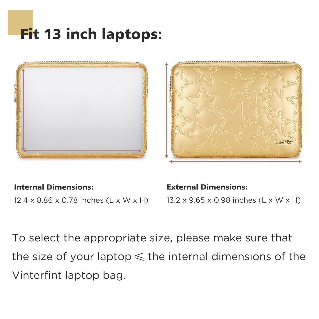 13 inch Laptop Sleeve Case for 13" MacBook Air M5/M4/M3, 13" MacBook Neo/Pro, 13" Latitude 5350/7320/7350, 13.4" Dell XPS 13, 13" ThinkPad X13 Gen / L13 Gen 5, HP Laptop Bag Cover, Black