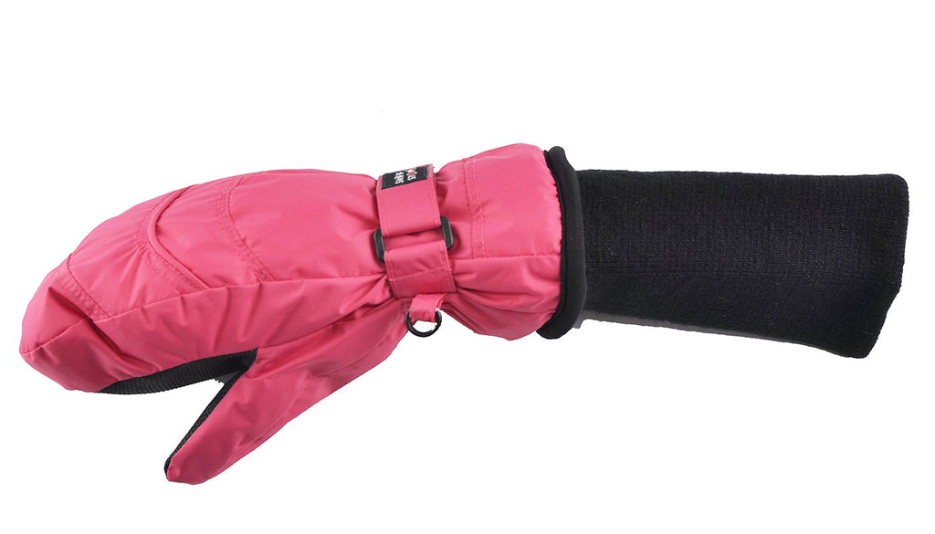 SnowStoppers Kids Waterproof Long Cuff Winter Mittens