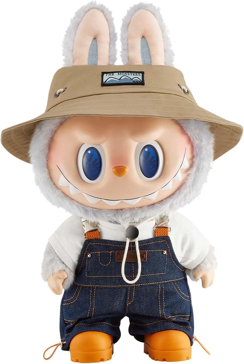 POP MART THE Monsters Fall in Wild Series-Vinyl Plush Doll Action Figure, 15.74 inches Height, Collectible Toy for Desk Accessories, Cute Doll for Girls, Boys, Birthday Gift