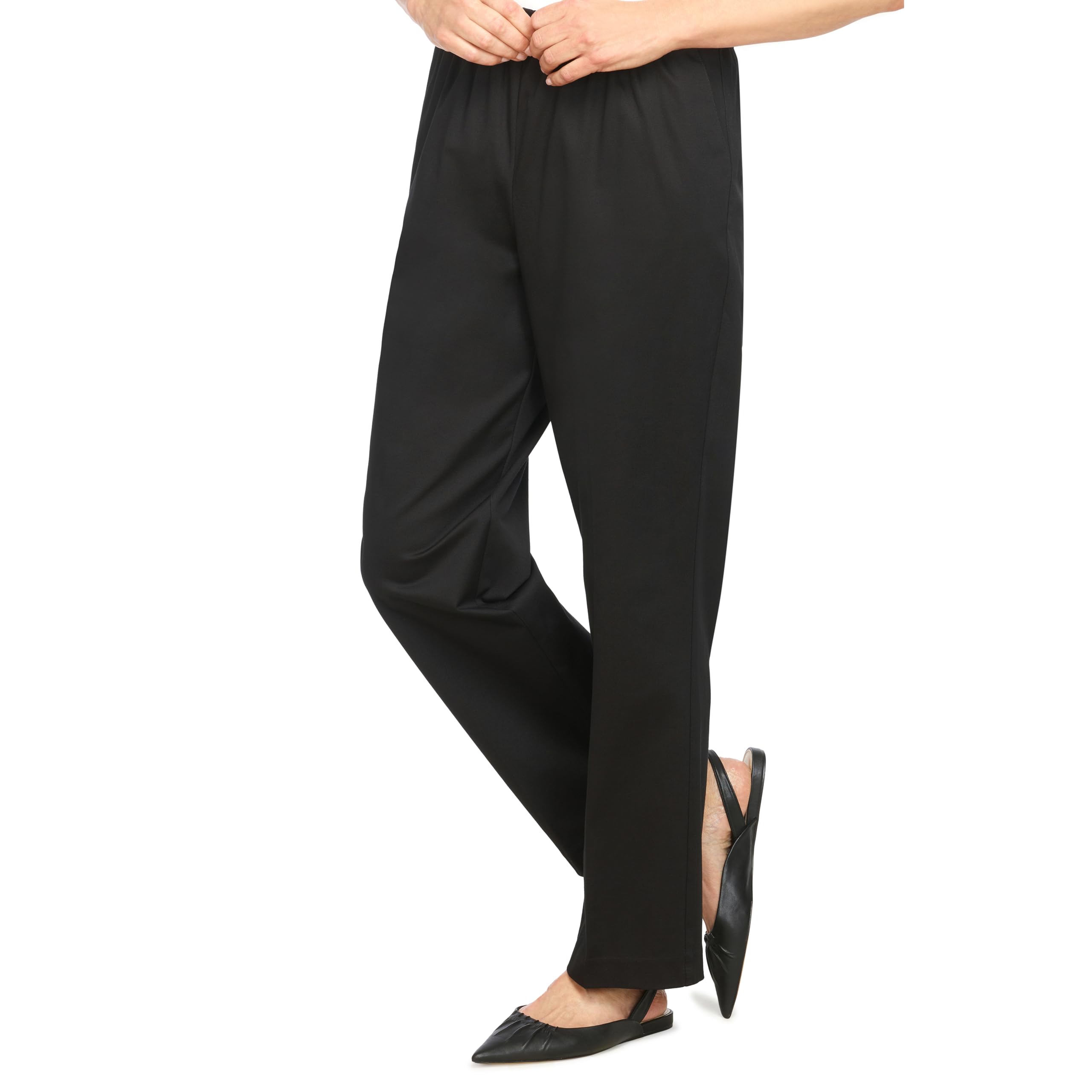 All Around Elastic Waist Cotton Medium Twill Pants