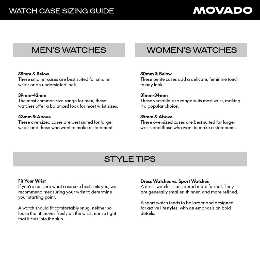 Movado Bold Access Men's Quartz Watch, Swiss Movement, Leather Strap, Water-Resistant up to 3ATM, Classic Timepiece - Gift for Him - 41mm