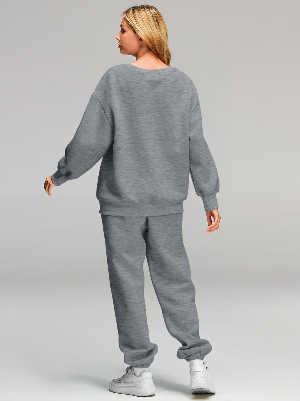 AUTOMET Womens 2 Piece Outfits Sweatsuit Lounge Sets Matching Sweat Set Pockets