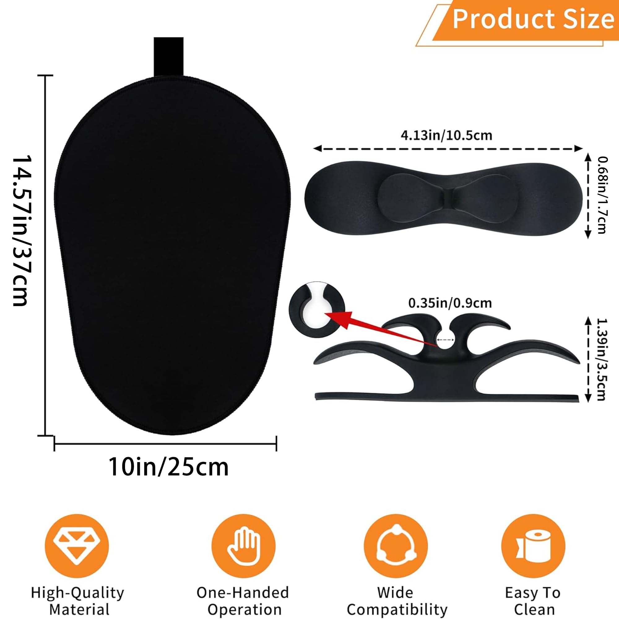 Sliding Mat for Kitchenaid Mixer, Mixer Mover Slider Mat Pad Compatible with Kitchenaid 4.5-5 Qt Tilt-Head Stand Mixer, Kitchen Appliance Slider Mat, Kitchen Aid Mixer Accessories