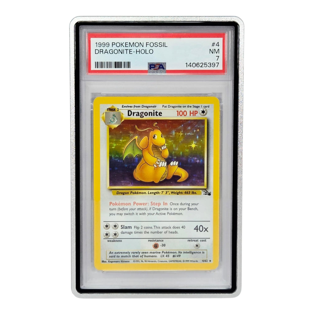 Metal PSA Slab Bumper Case UV Resistant- Safeguard Stackable Magnetic Aluminum Metal Case For Graded Cards (Black)