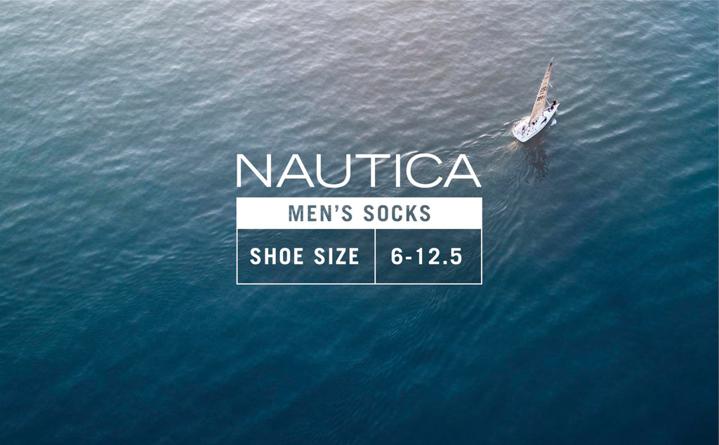 Nautica Mens Dress Socks - 5 Pack Breathable Comfort Stretch Crew-Length Work Socks for Men for Business Formal Wear (6-12.5)