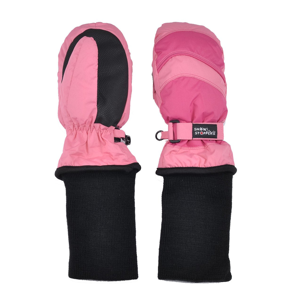 SnowStoppers Kids Waterproof Long Cuff Winter Mittens