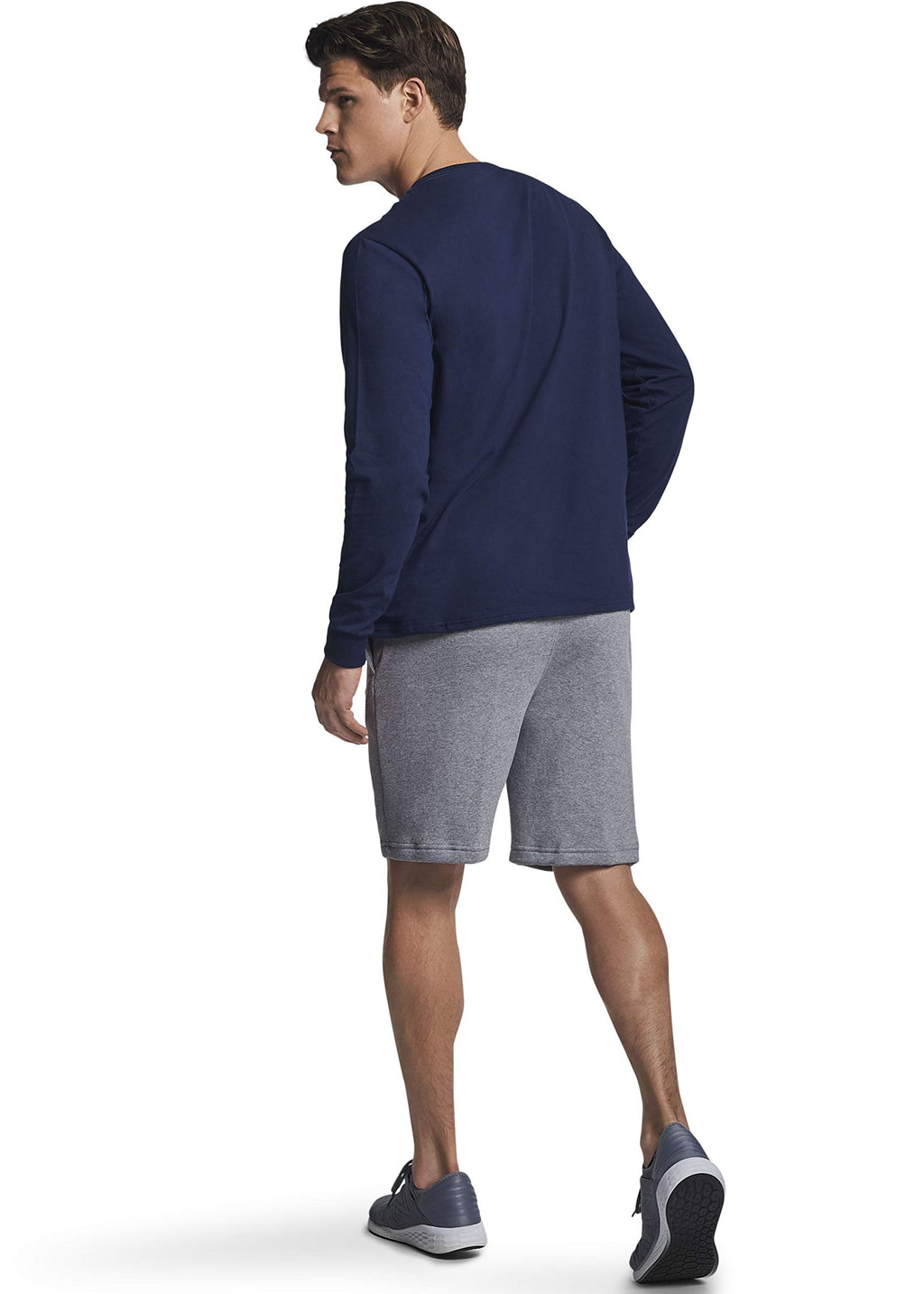 Russell Athletic Men's Dri-Power Long Sleeve Tees, Moisture Wicking, Odor Protection, UPF 30+