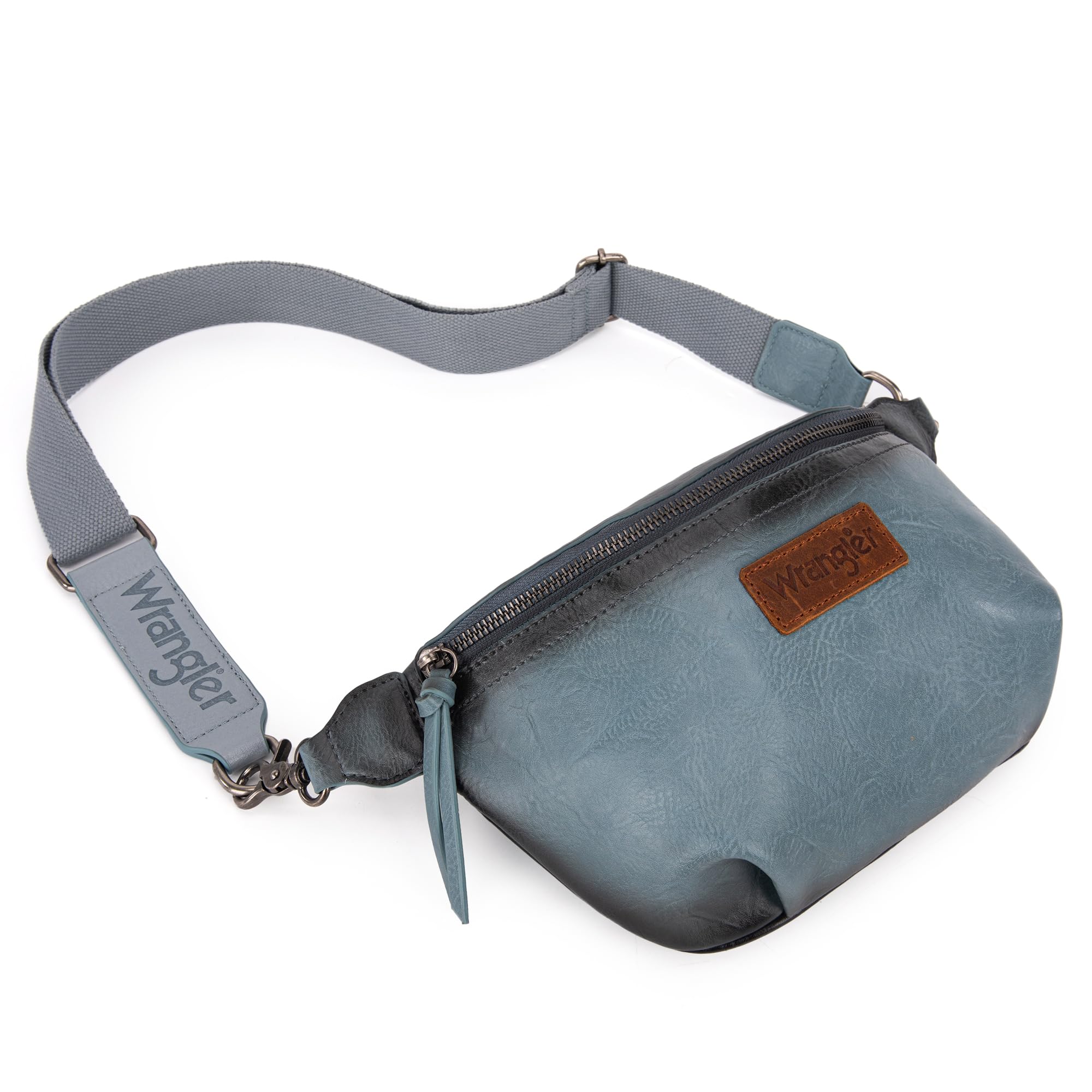 Wrangler Crossbody Bags for Women Large Fanny Packs Bum Bag Travel Belt Bags Sling Purse