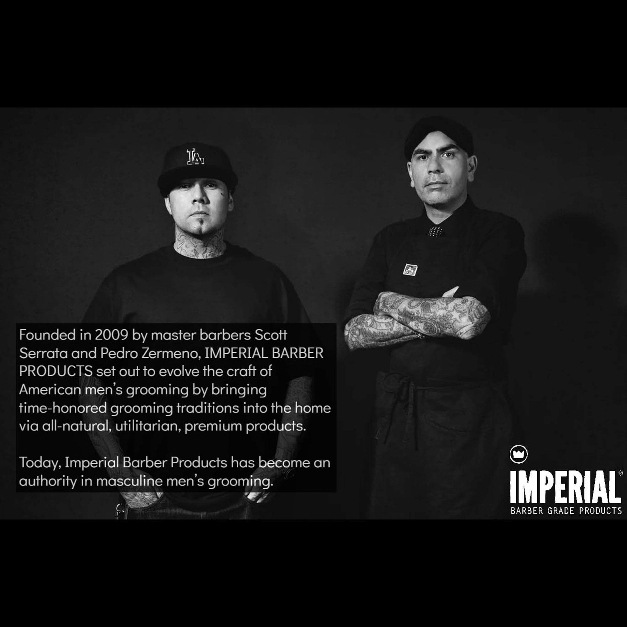 Imperial Barber Grade Products | Classic Pomade, 2 oz | TSA Approved | Travel Sized | Strong Hold | Low Shine | Water-Based | Easy to Wash Out | For Tight Holds and Styles