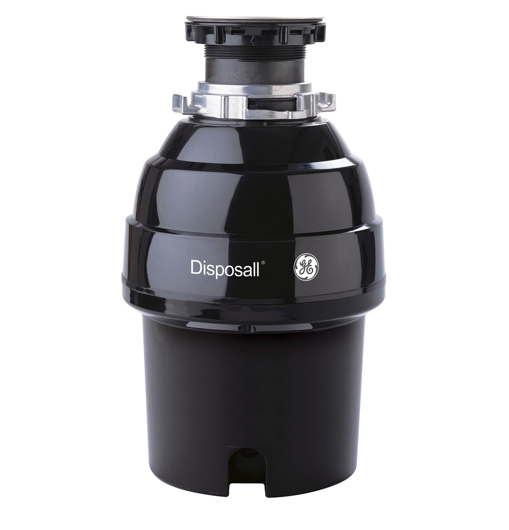 GE Disposall Continuous Feed 1 Horsepower Motor Garbage Disposer, Good for Grinding: Cooked Meat, Beans, & Seeds, Easy Install Kit, Non-Corded, Recommended Families of 4 or More, GFC1020N