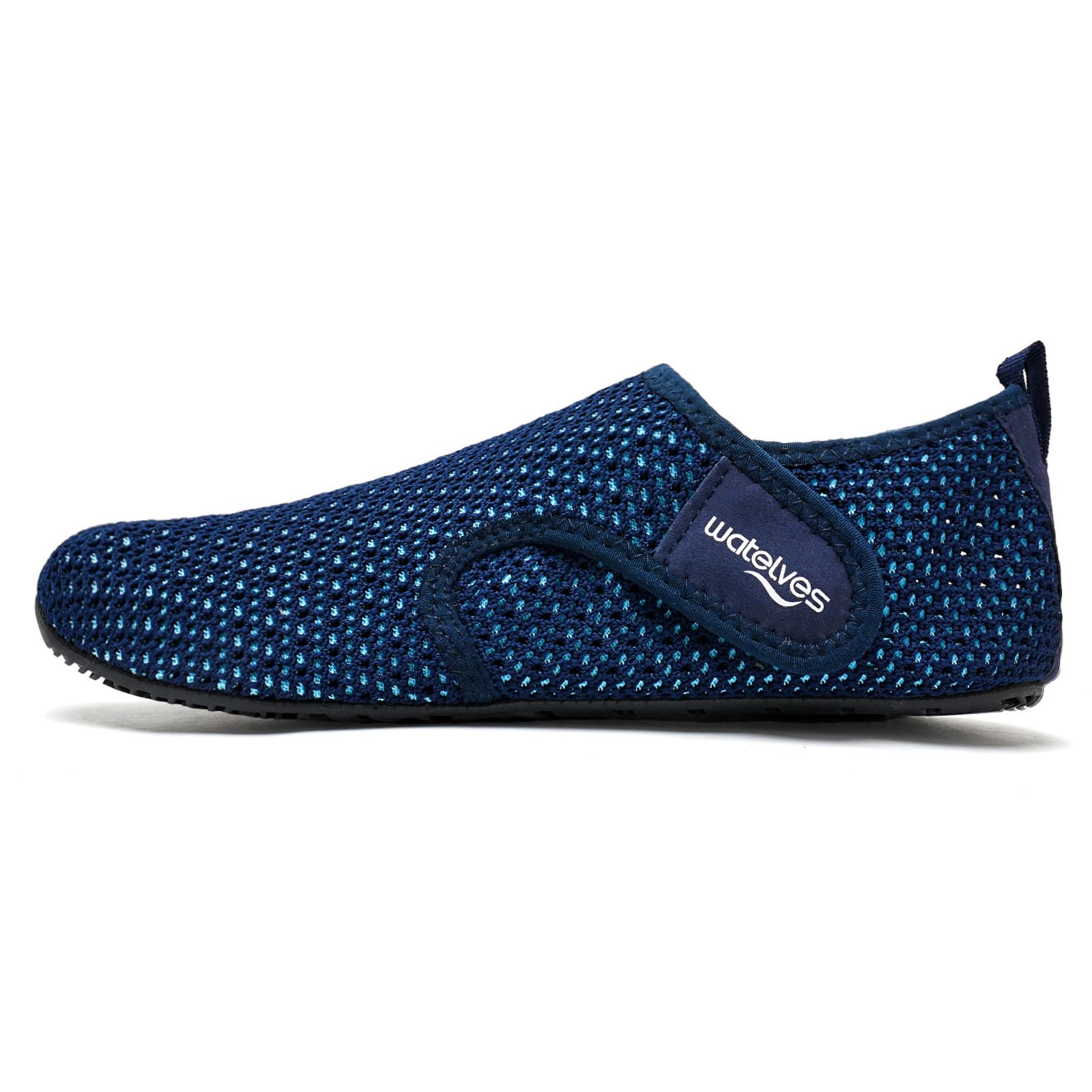 WateLves Water Shoes for Women Men Swim Beach Aqua Socks Quick Dry Barefoot House Slippers Travel Shoes with Adjustable Magic Tape for Pool Diving Boating Yoga Surf