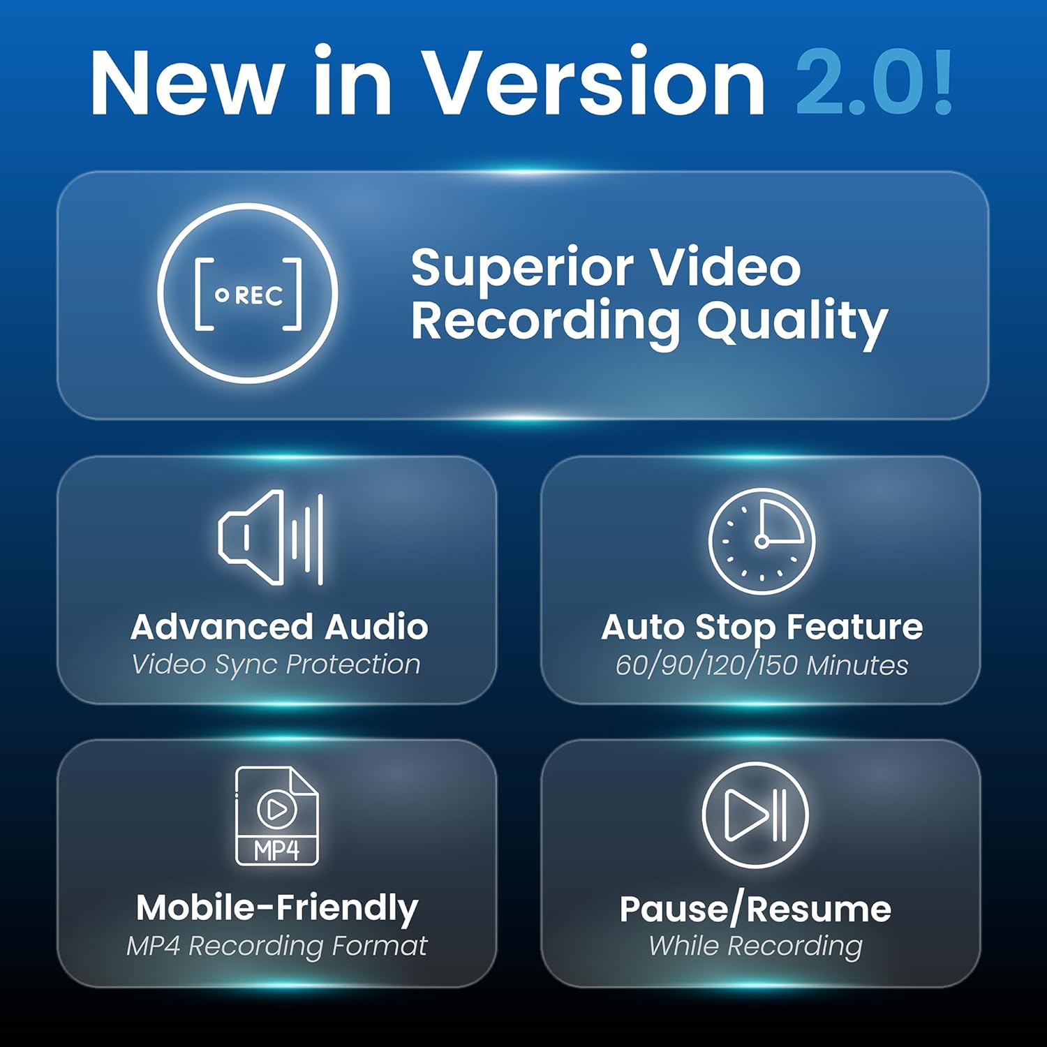ClearClick Video to Digital Converter 2.0 (Second Generation) - Record Video from VCR's, VHS Tapes, AV, RCA, Hi8, Camcorder, DVD, Gaming Systems [Requires Working VCR/Camcorder & Tapes]