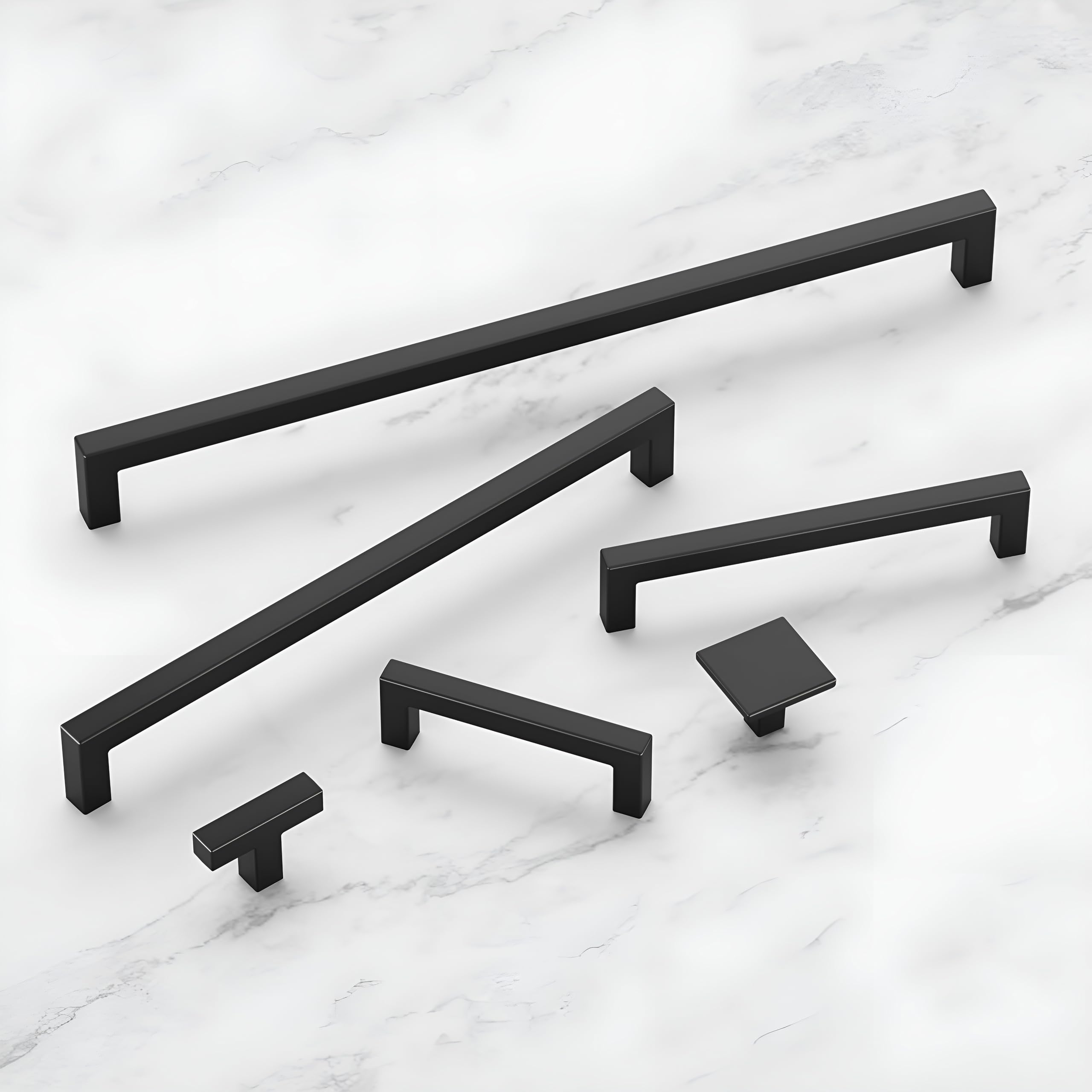 Hickory Hardware Solid Core Kitchen Cabinet Pulls, Luxury Cabinet Handles, Hardware for Doors & Dresser Drawers, 3 Inch Hole Center, Brushed Golden Brass, Skylight Collection (Pack of 1)