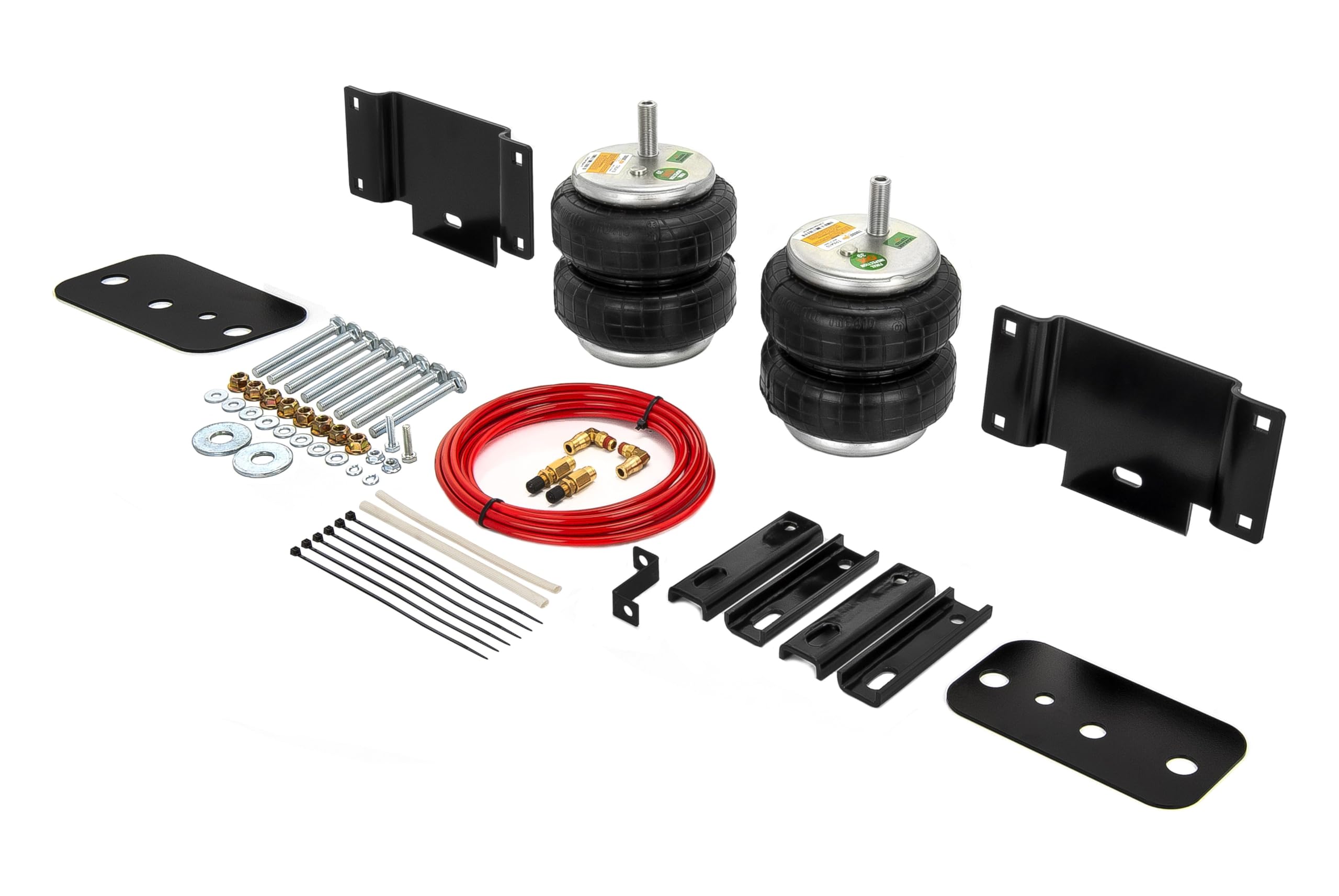 TORQUE Airbag Air Bag Suspension Kit compatible with 2007-2021 Toyota Tundra 2WD 4WD Rear Helper Bag Spring Towing 5000 lbs (Replaces Firestone Ride Rite 2445) (TR2445)