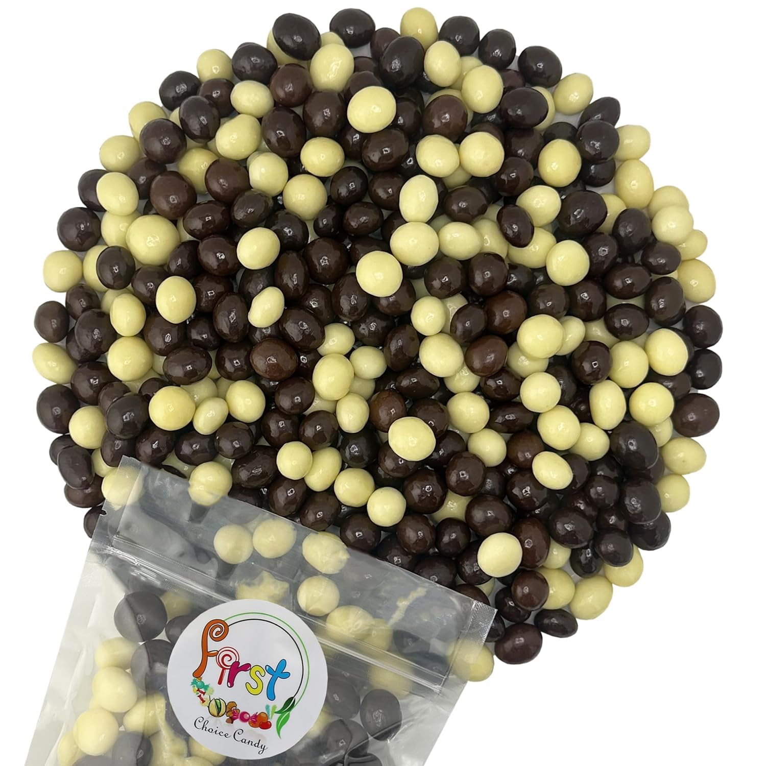 Chocolate Covered Roasted Espresso Coffee Beans (2 Pound, Assorted Flavors/New York Mix)