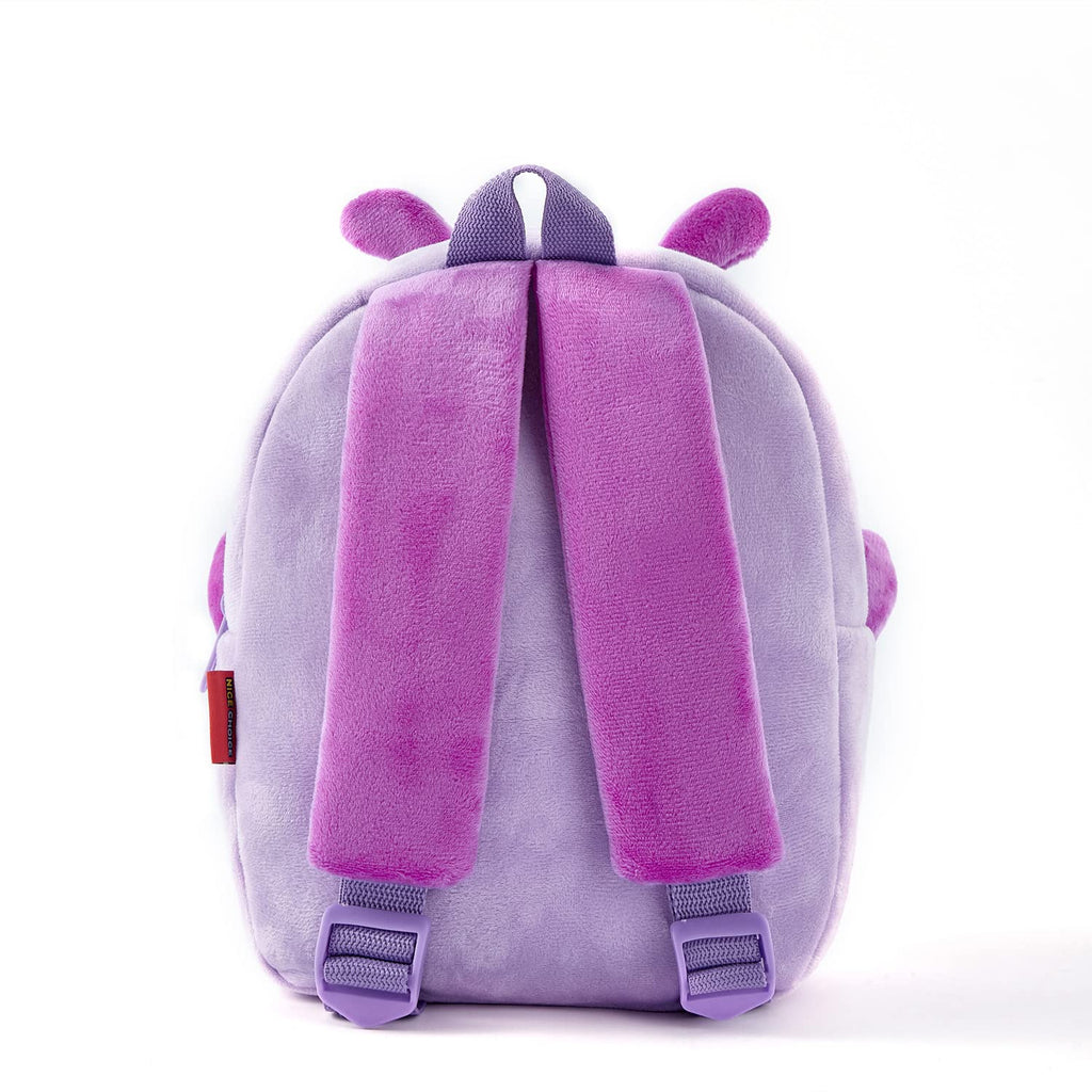 NICE CHOICE Cute Toddler Backpack Toddler Bag Plush Animal Cartoon Mini Travel Bag for Baby Girl Boy 2-6 Years(BB Unicorn)