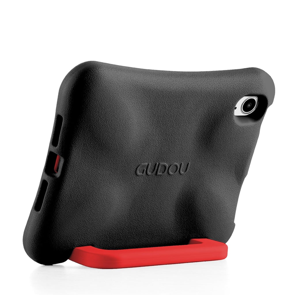 Kids Case for iPad mini 7 (A17 Pro) 2024 /iPad Mini6 2021, Light Weight Heavy Duty/Shockproof/Drop Proof with Handle/Kickstand, Child Friendly Cover for iPad mini 7th/6th Gen 8.3inch (red)