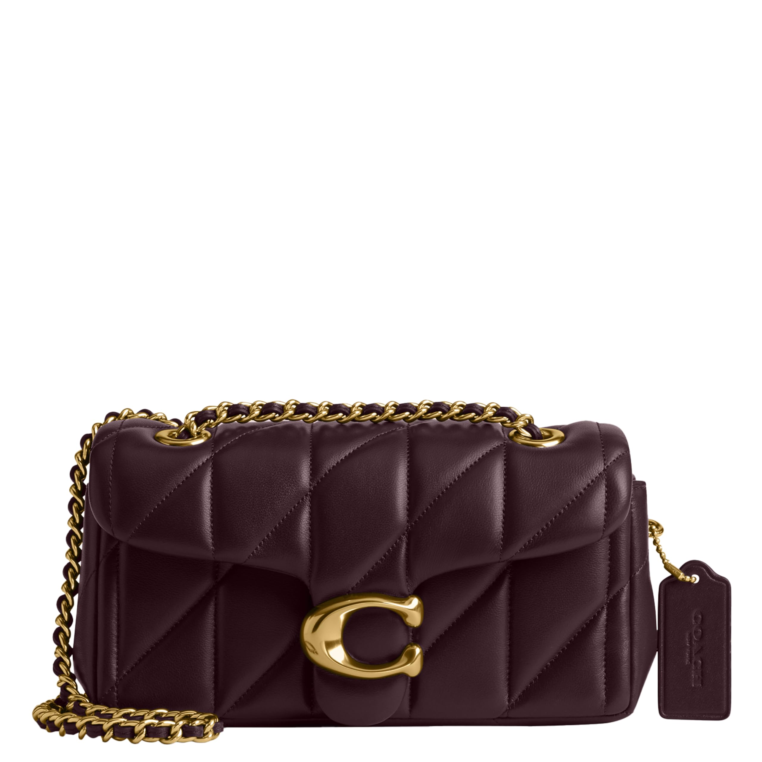 COACH Women's Quilted Leather Tabby 20 Shoulder Bag