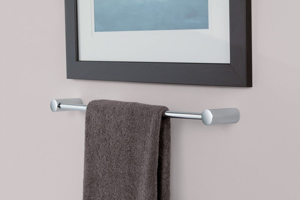 Moen Align Brushed Gold 18-Inch Modern Single -Towel Bar, YB0418BG