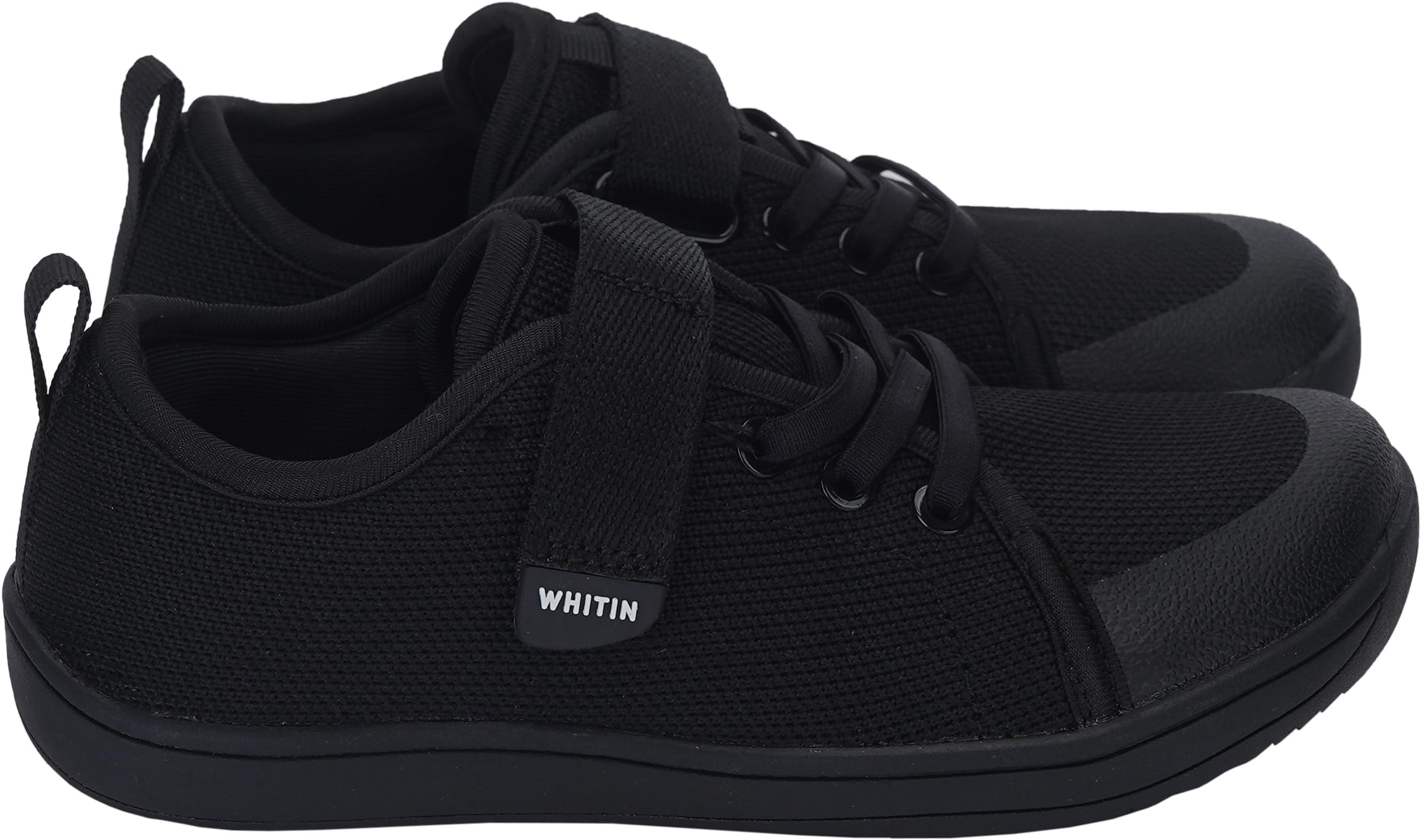 WHITIN Little/Big Kid Barefoot Shoes | Boys/Girls Lace-up Minimalist Sneakers | Wide Toe Box | Natural Flexible Fit