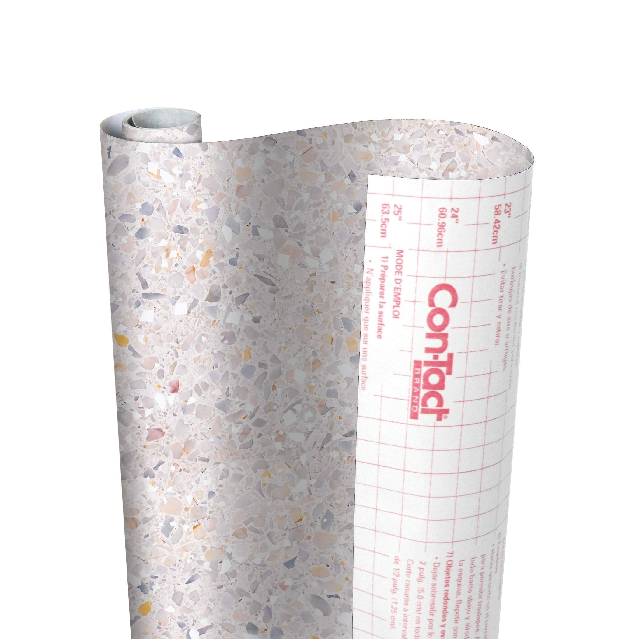 Con-Tact Brand Creative Covering, Self-Adhesive Shelf Liner, Multi-Purpose Vinyl Roll, Easy to Use and Apply, 18'' x 50', Abby Sage