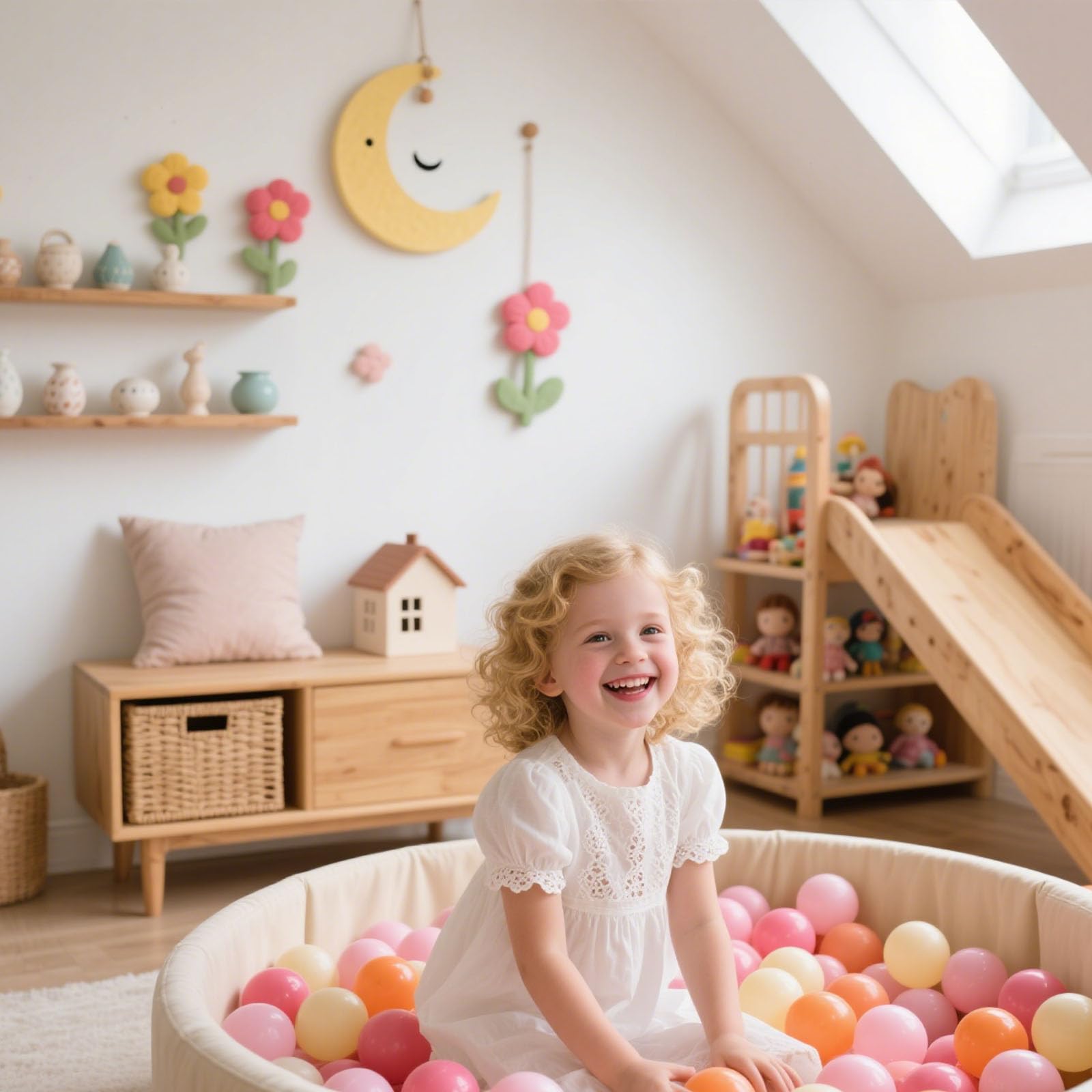 GOGOSO Ball Pit Balls for Toddler, Baby Plastic Playballs Kids Soft Pastel Pelotas Non-Toxic BPA-Free,Mix Color,100 Balls