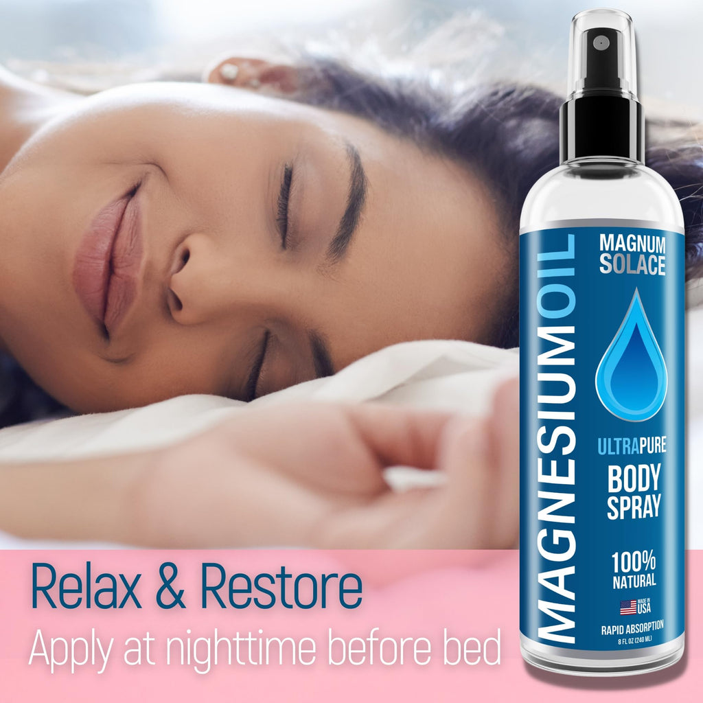 Magnesium Oil Spray - 100% Natural Magnesium Spray – 2 oz