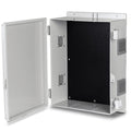 Namunanee Outdoor Electrical Junction Box, ABS Water Resistant Enclosure with Internal Mounting Panel & Hinged Cover, 9.2" H* 7" L* 4.6" W