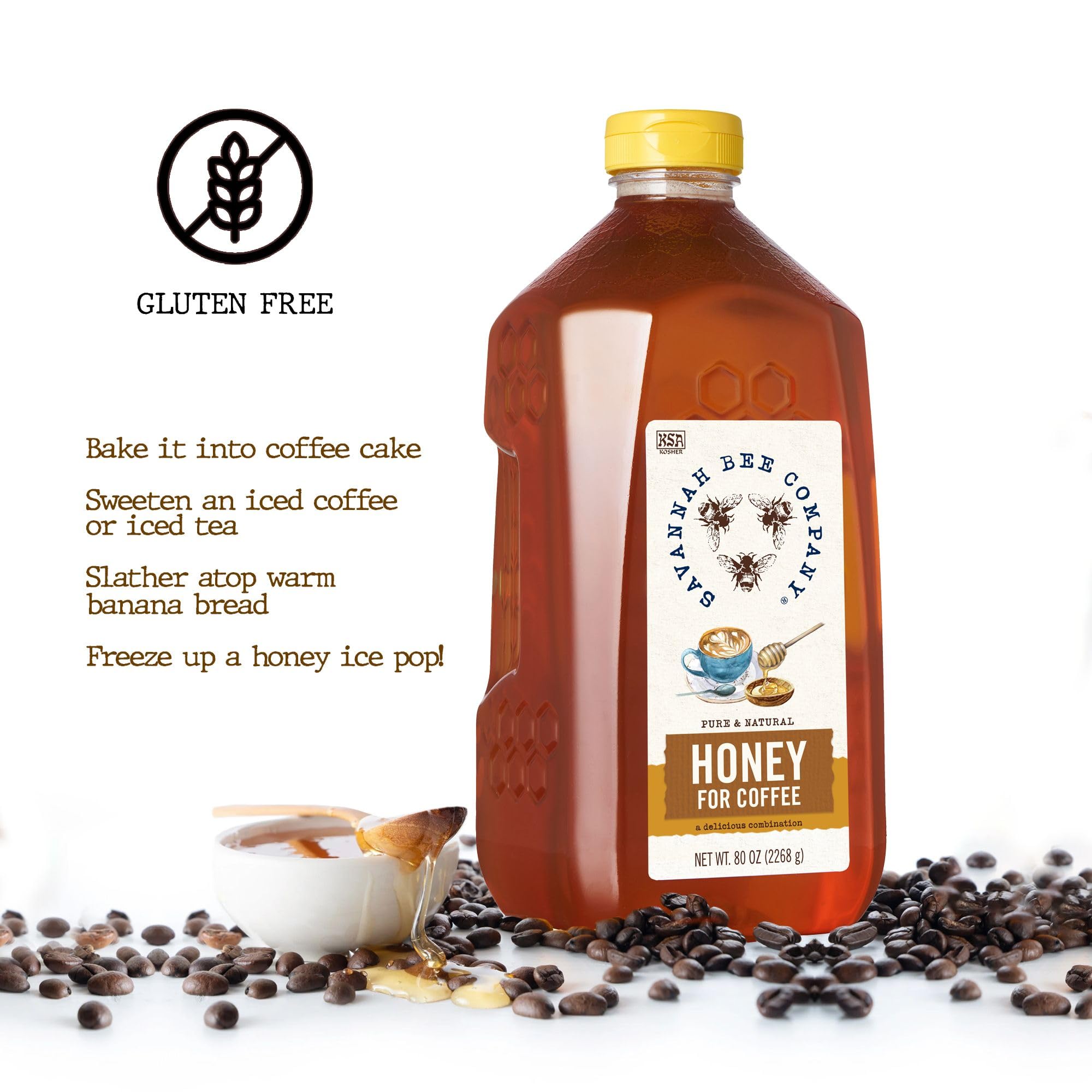 Savannah Bee Company Honey - Pure, Natural, Raw Honey